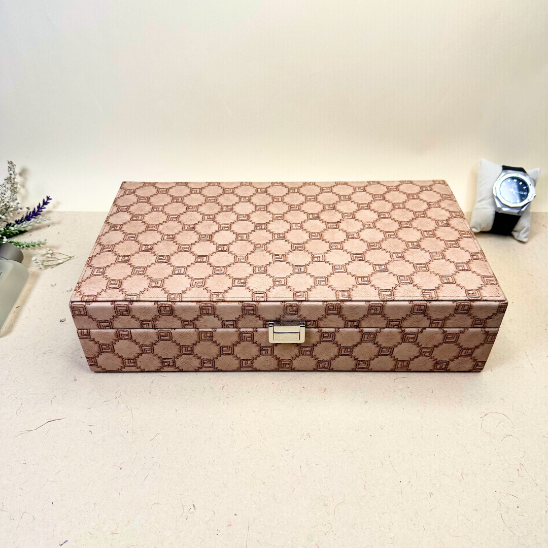 Designer 12-Slot Watch Box